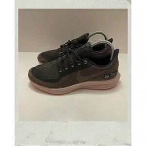 Nike Zoom Pegasus Black Grey Peach Orange Running Women’s Size 8